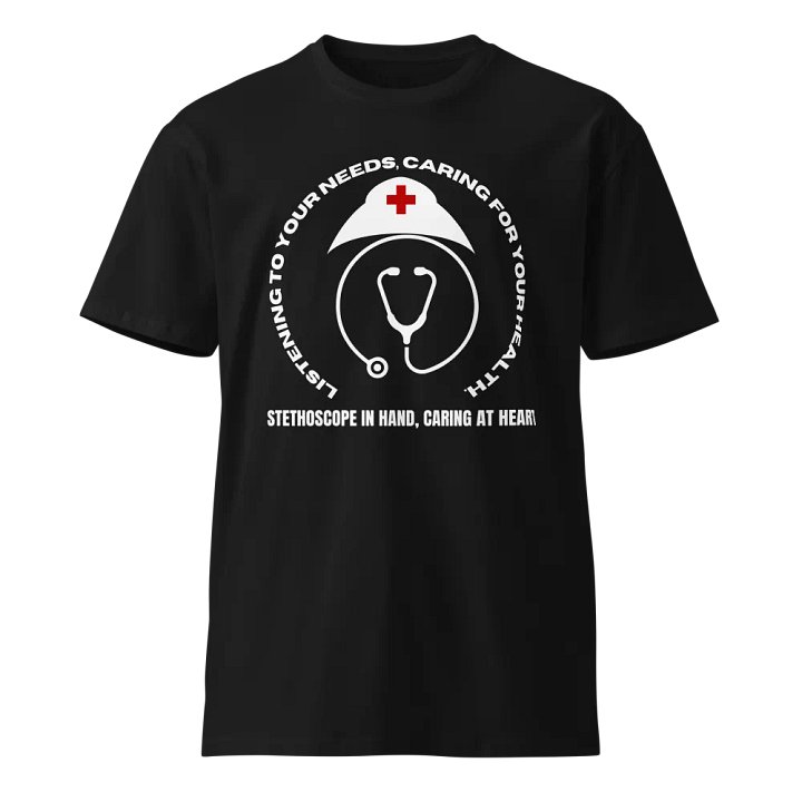 Heartbeat Hero Unisex Premium Tee product image (1)