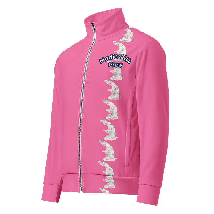 Medical Lab Crew Jacket Pink product image (1)