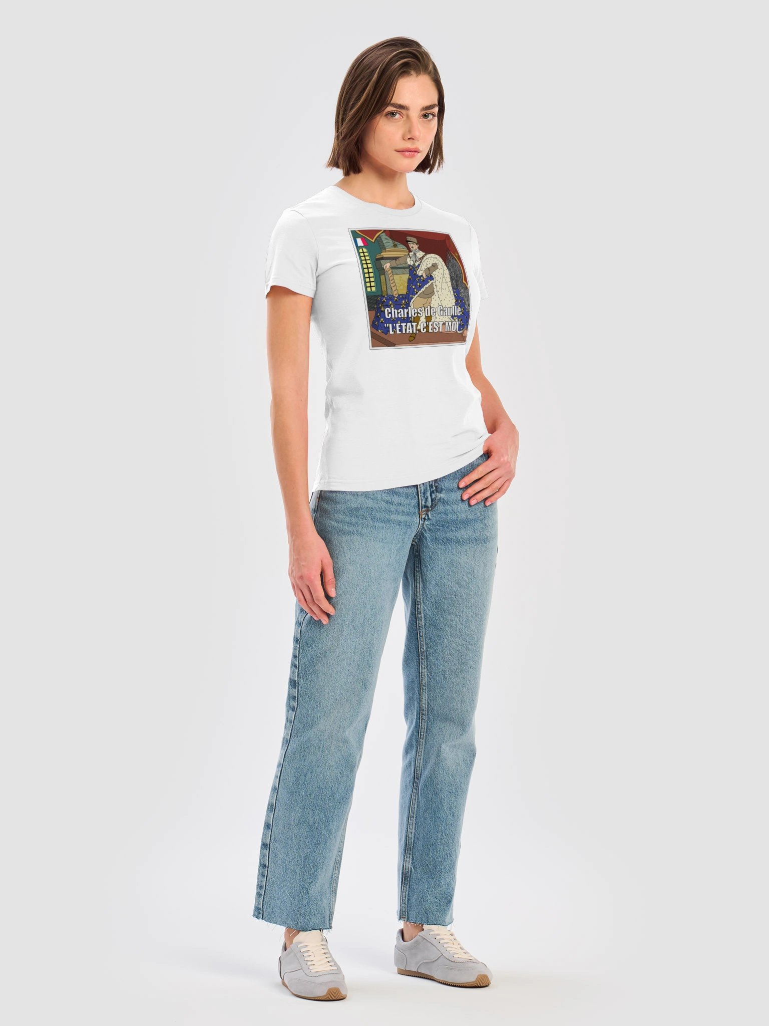 L'etat c'est moi - Charles De Gaulle (Dam T-shirt) product image (7)