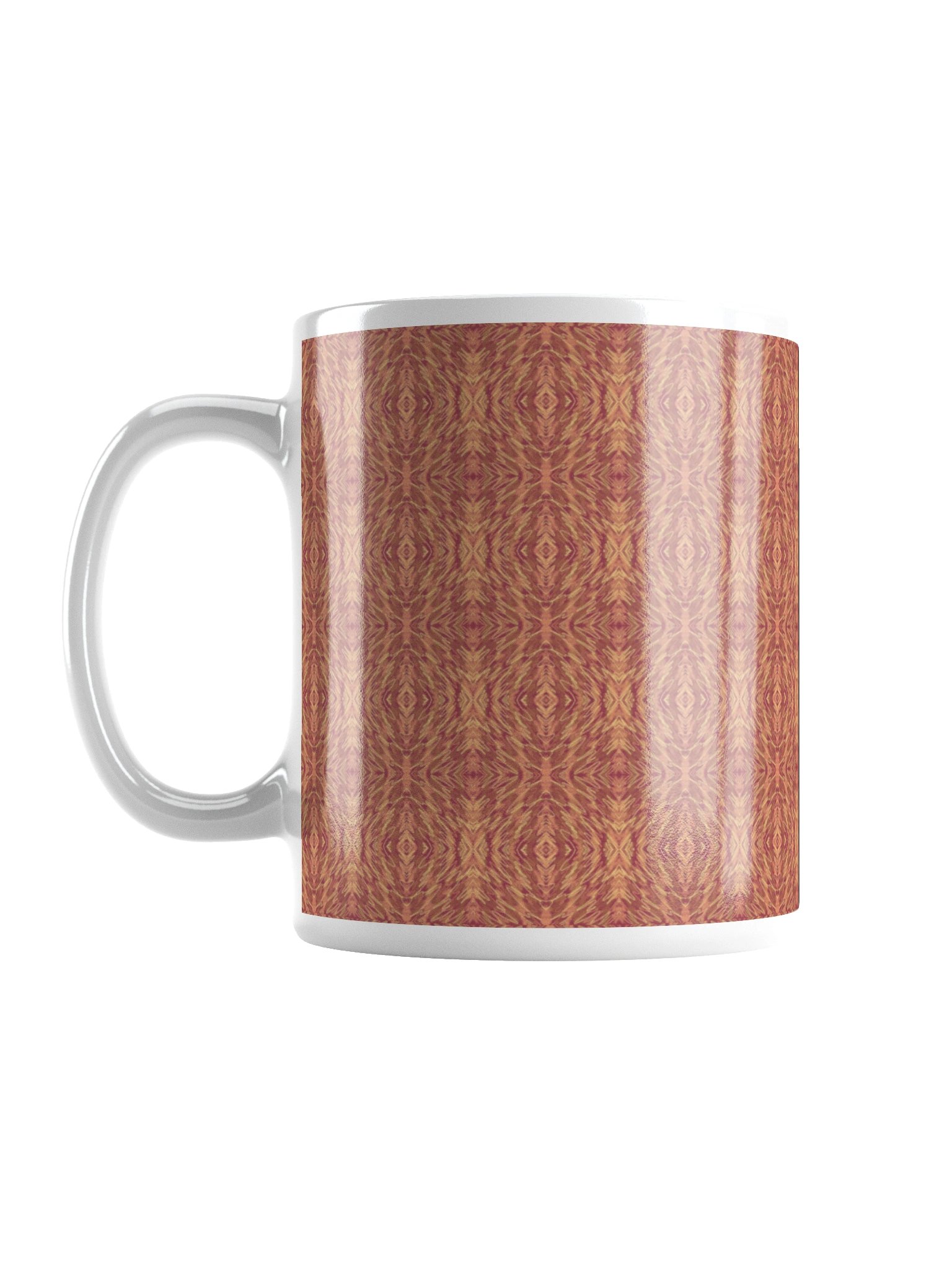 Hearth Glow – White Glossy Mug product image (4)