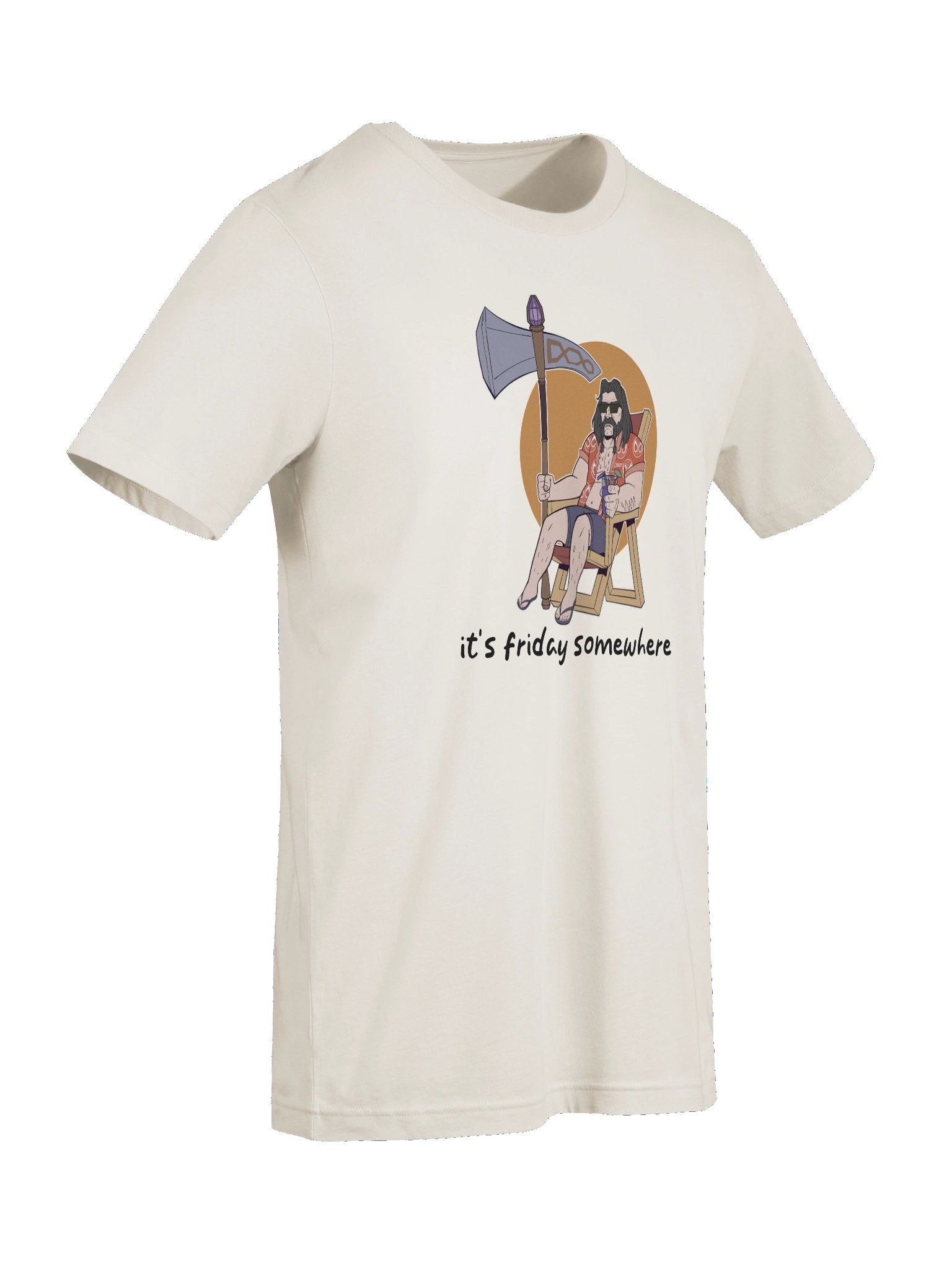 It's Friday Somewhere T-Shirt (Black Text) product image (45)