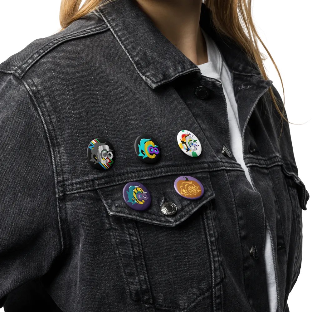 Logos 5 Pin Button Set product image (8)