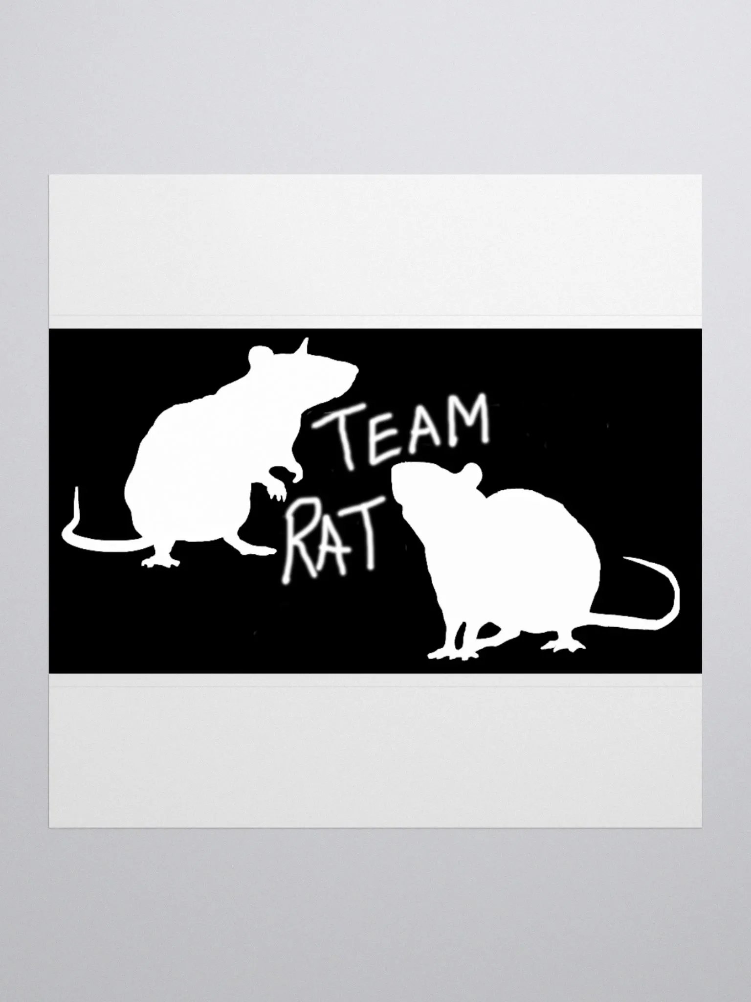 Team rat sticker product image (1)