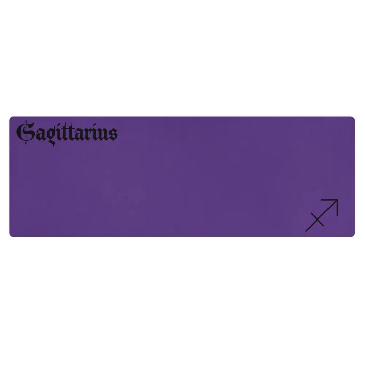 Stylish Sagittarius Yoga Mat product image (1)