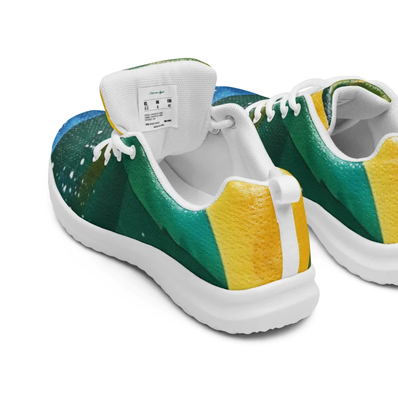 Abstract Diplomat Print - SVG - Caribbean Apples | Men's Athletic Shoes product image (6)