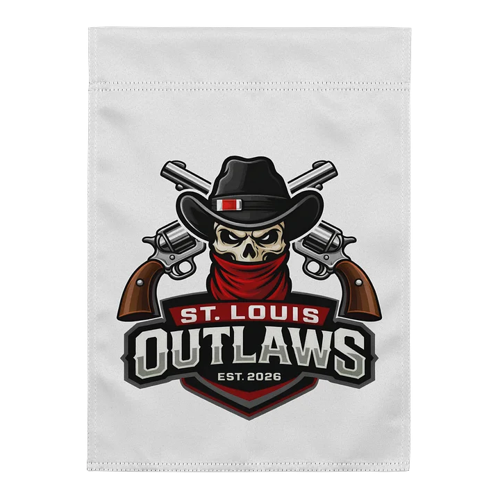 St Louis Outlaw Garden Flag product image (1)