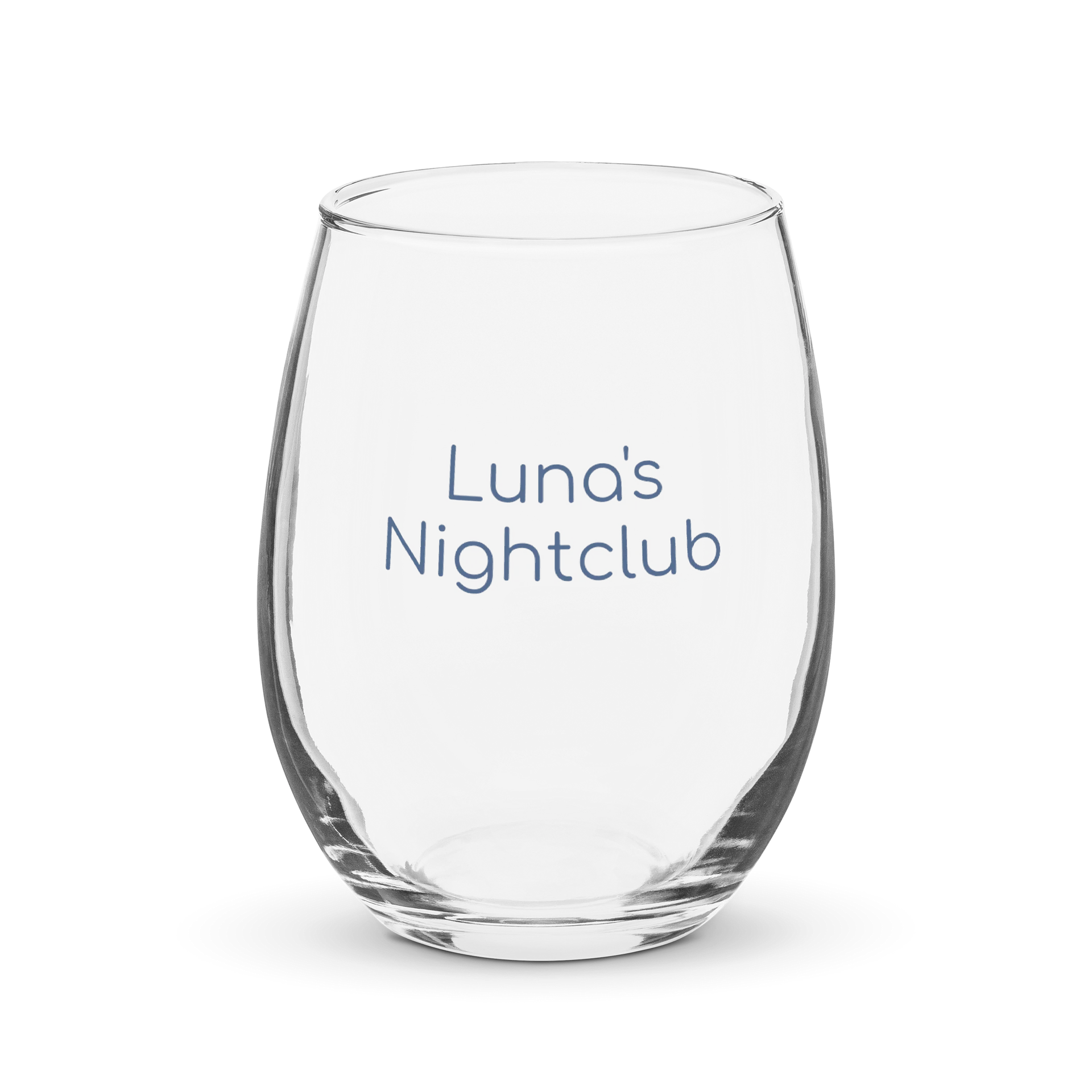 Luna's Nightclub Stemless Wine Glass product image (1)