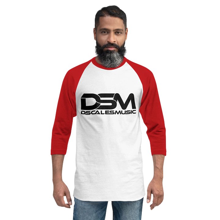 DSM Circle Motivation Raglan White Tee product image (8)