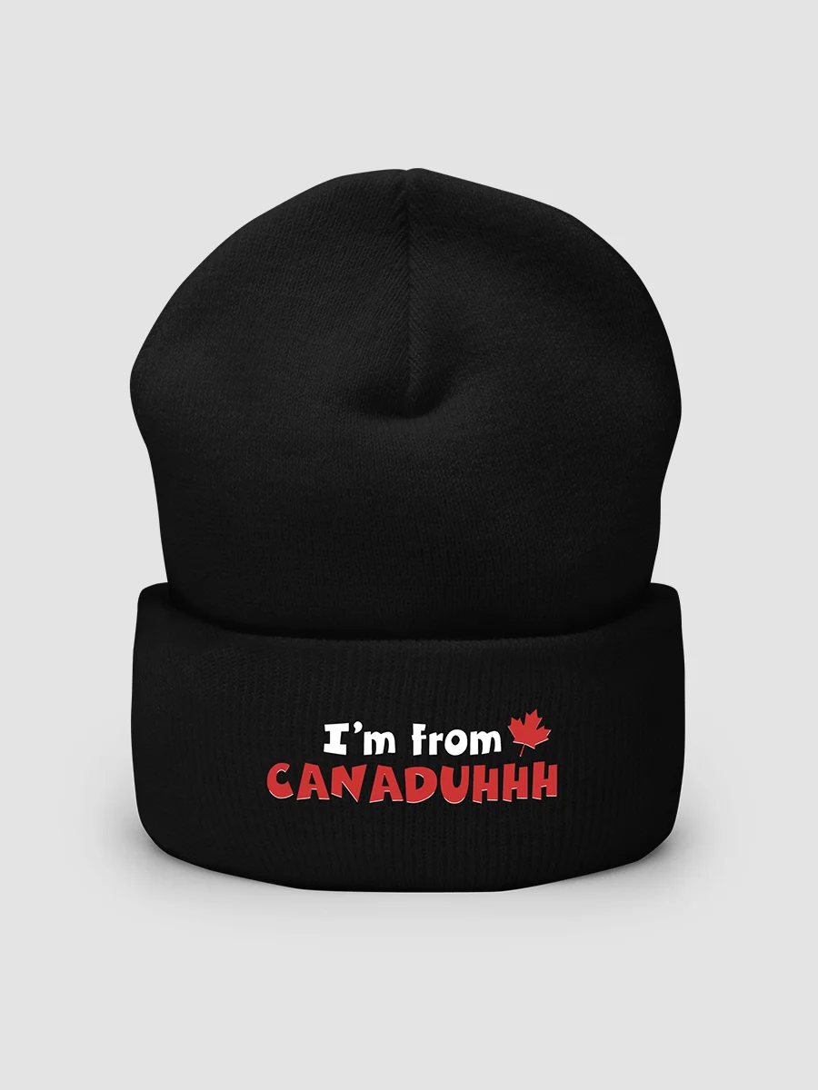 Canaduhhh Black Beanie product image (2)