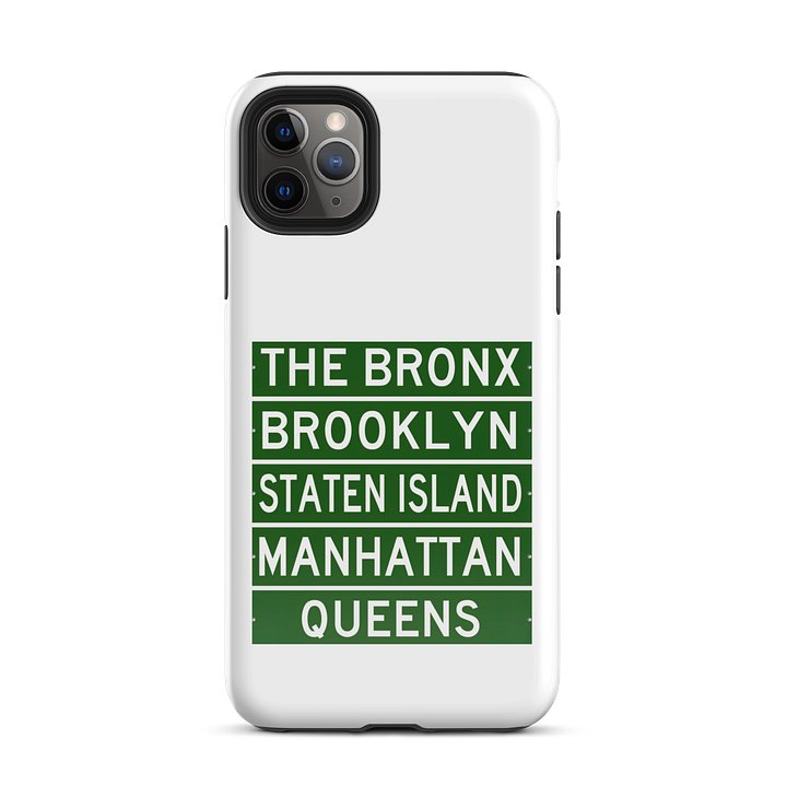 5 BOROUGHS Logo for iPhone Tough Case product image (2)
