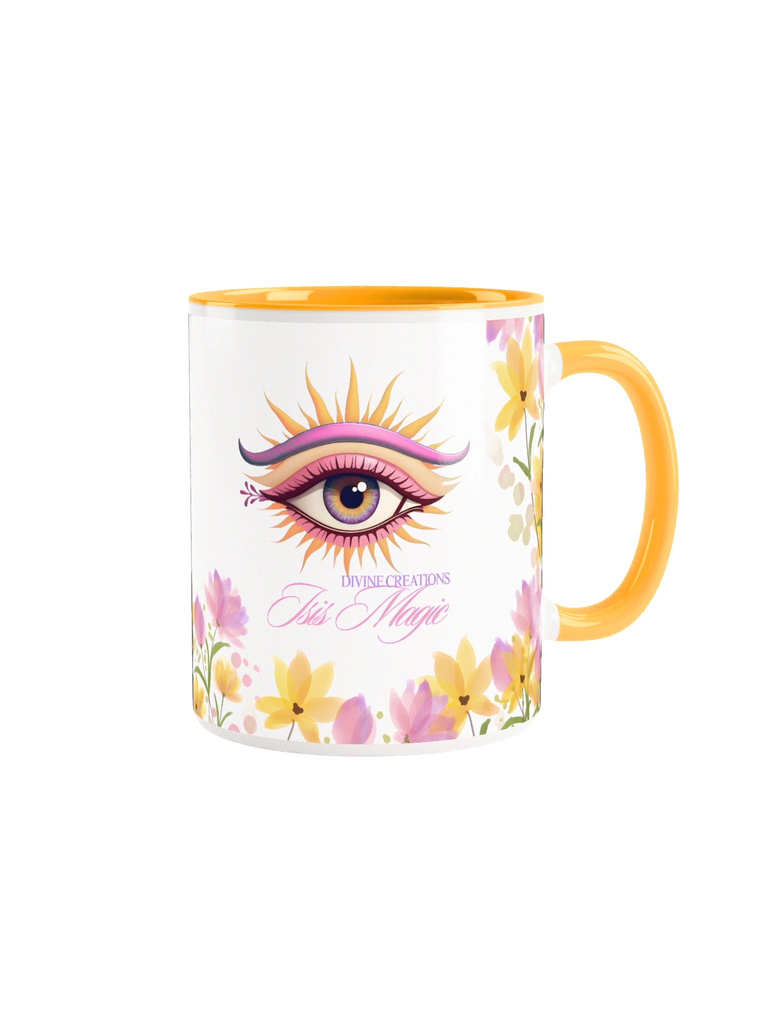 Mamá Guerrera — Pastel Floral Mug by Isis Magic product image (1)