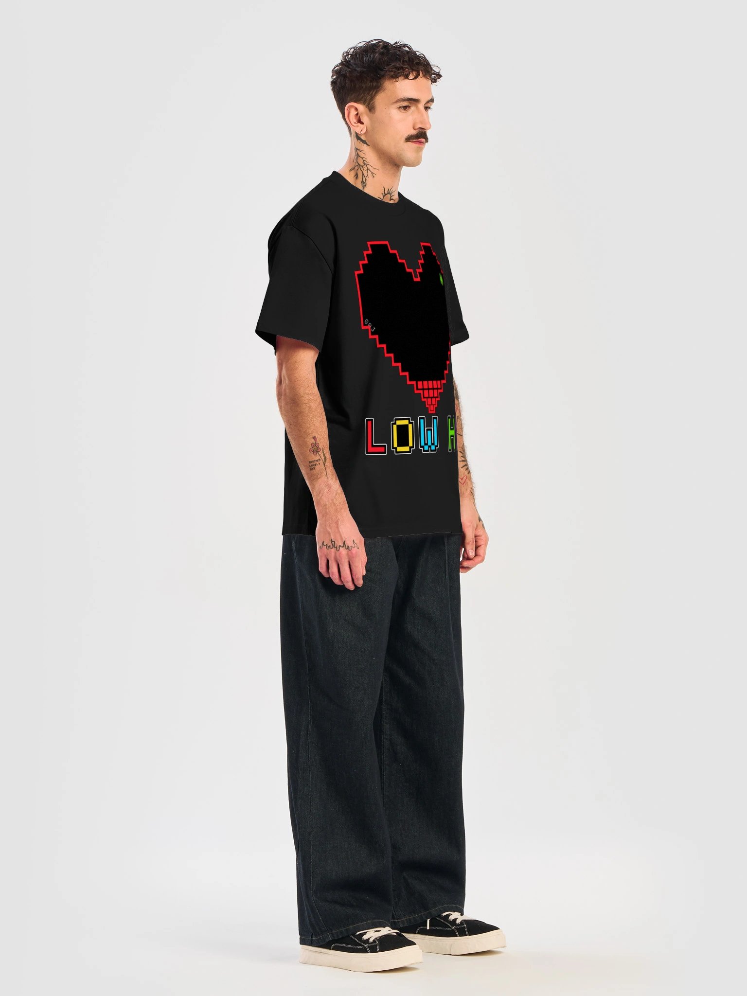 LOW HP – Pixel Mode Tee - PREMIUM product image (7)