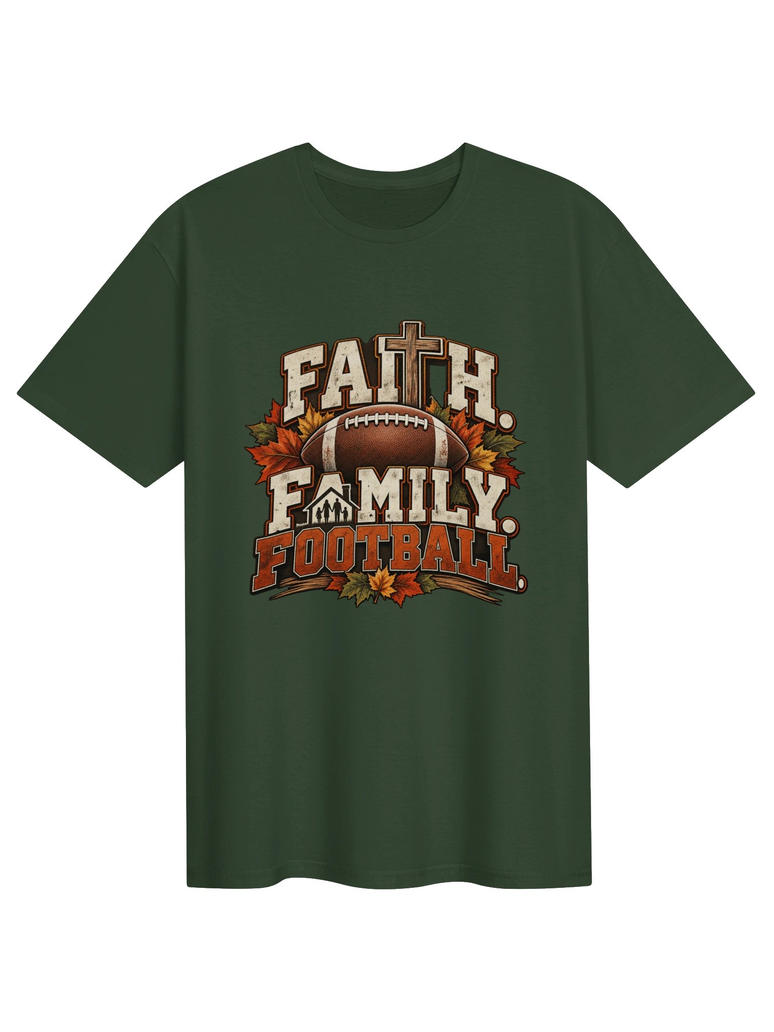 Faith, Family & Football Tee | Joshua 24:15 product image (31)
