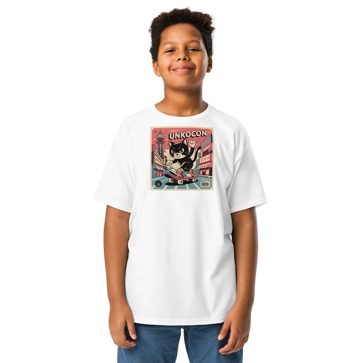 Skater Tee | Retro Osaka Japan | UnkoCon Original product image (2)