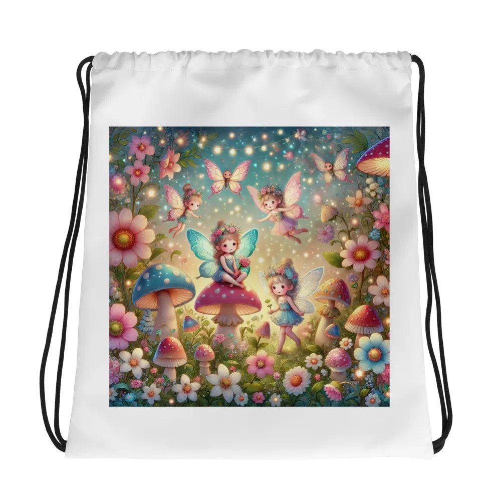 Fairy Garden Drawstring Bag product image (2)