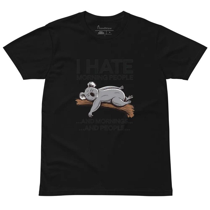 Koala’s Morning Mood AS Colour Unisex Premium T-Shirt product image (6)