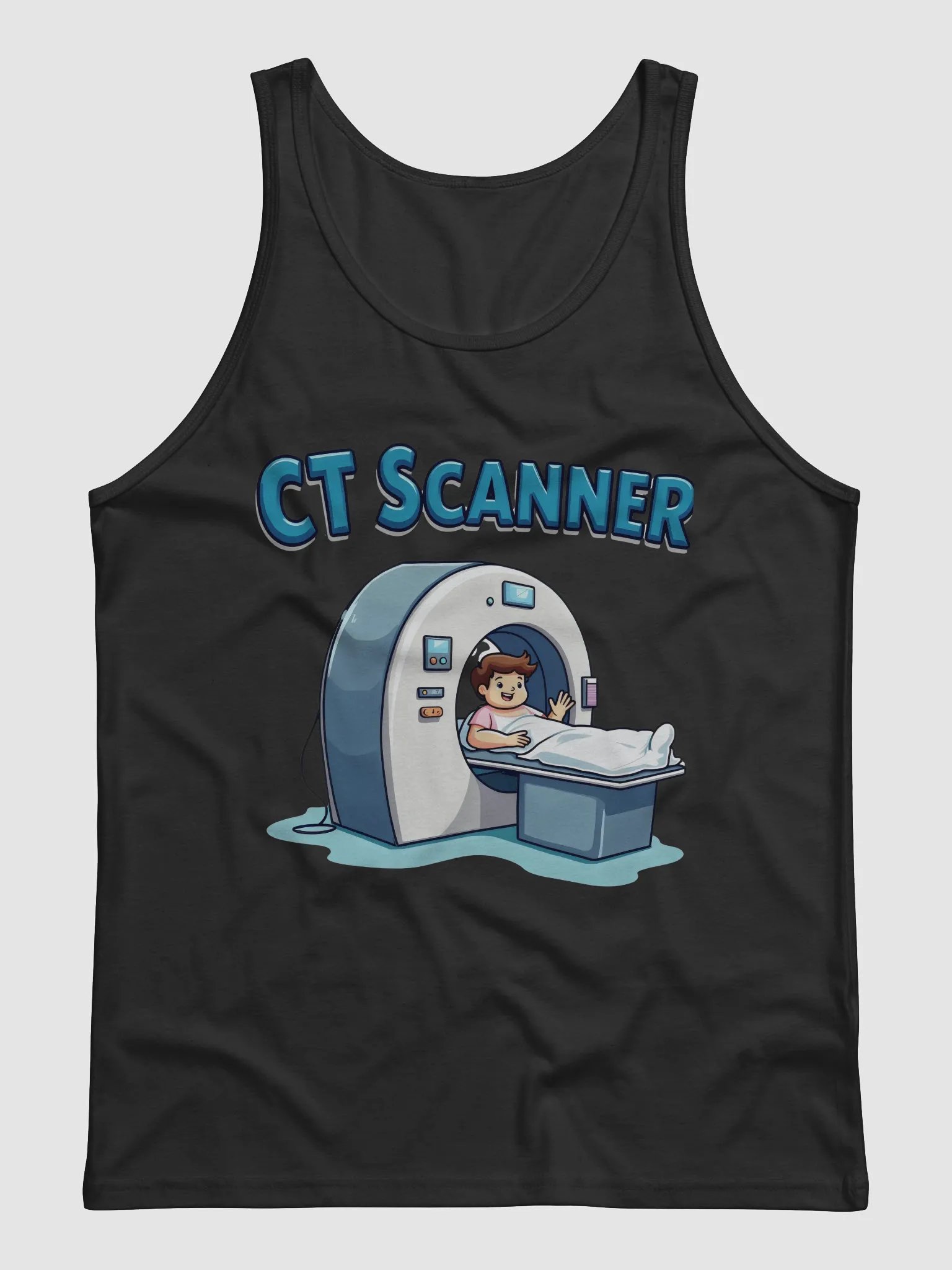 Smiling Superhero CT Scanner Tank product image (3)