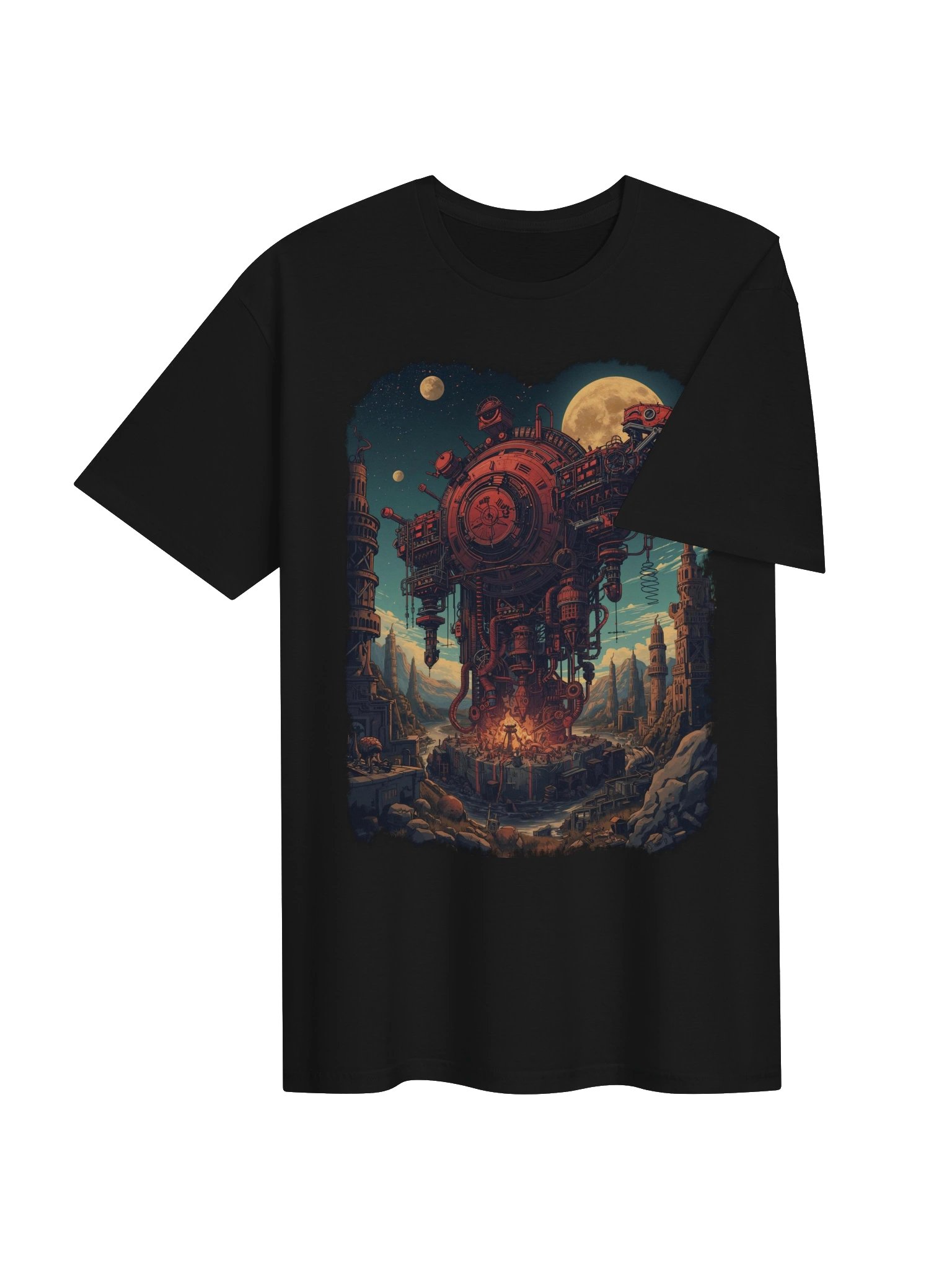 Retro-Futuristic Reactor T-Shirt product image (7)