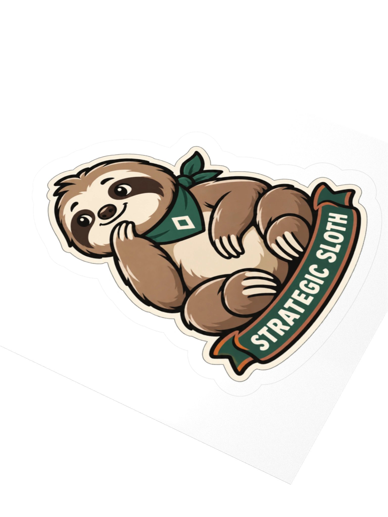 Strategic Sloth Sticker product image (6)