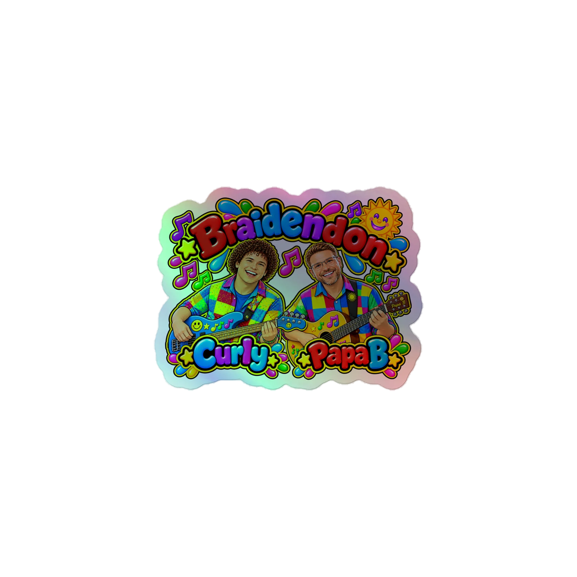Braidendon Holographic Sticket product image (1)