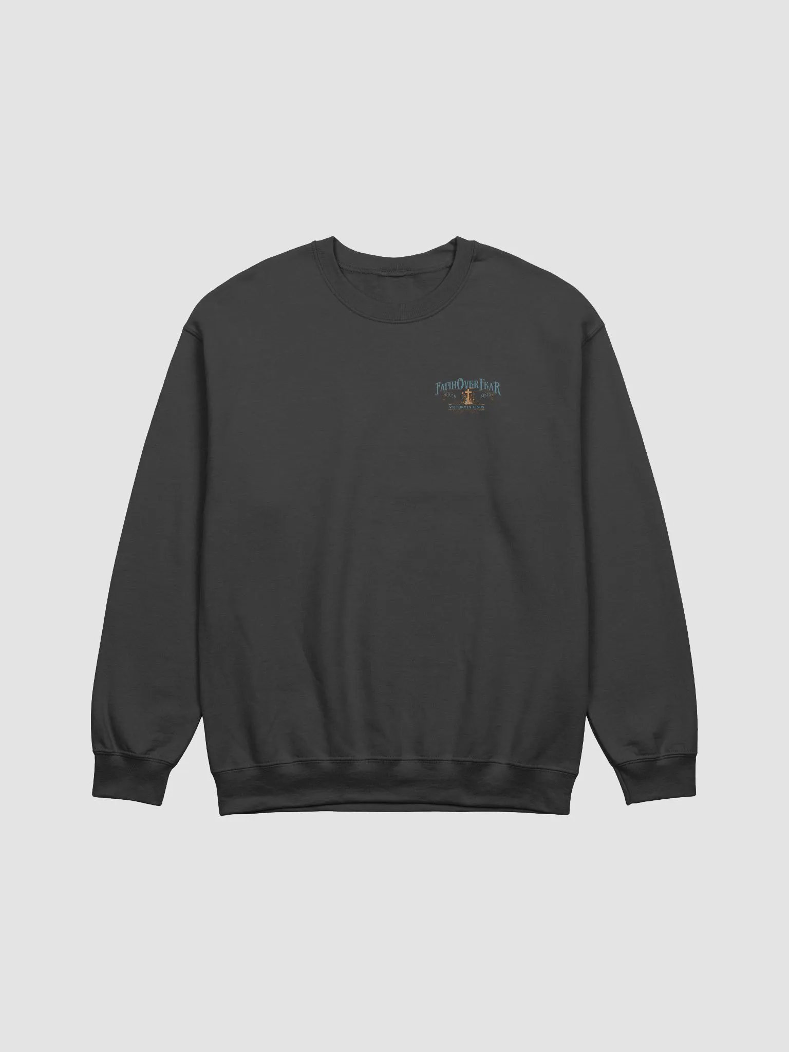 Faith Over Fear Sweatshirt - Back Print product image (1)