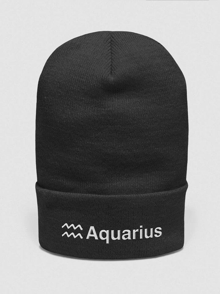 AQUARIUS Zodiac Beanie product image (2)