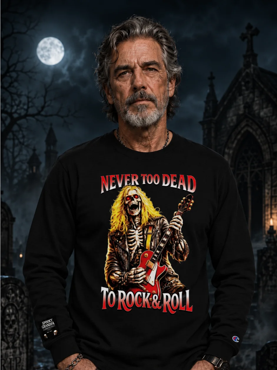 Never Too Dead to Rock & Roll – Champion Long Sleeve Shirt product image (3)