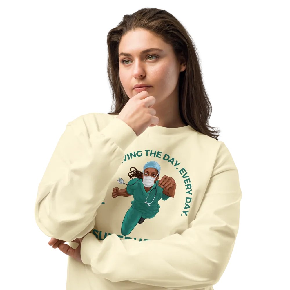 Superhero Nurse Long Sleeve Shirt product image (8)