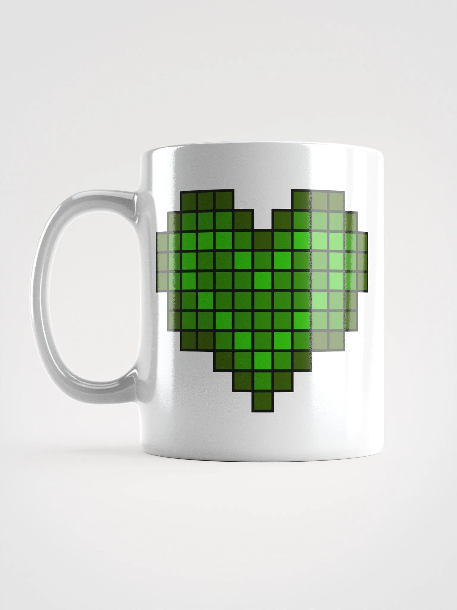 Irish Heart White Glossy Mug product image (1)