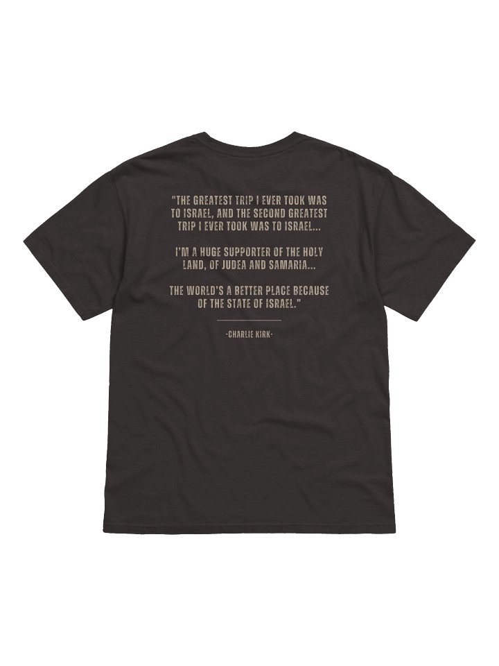 The Charlie Kirk Pro-Israel Memorial Shirt product image (2)