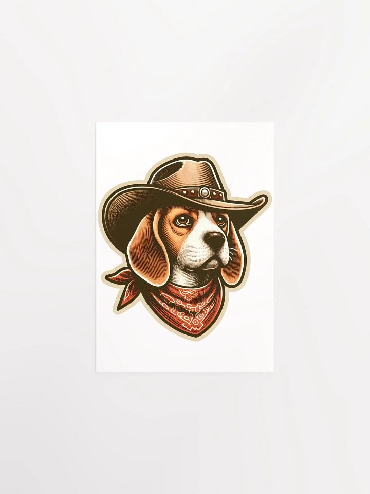 Cowboy Beagle - Poster product image (8)