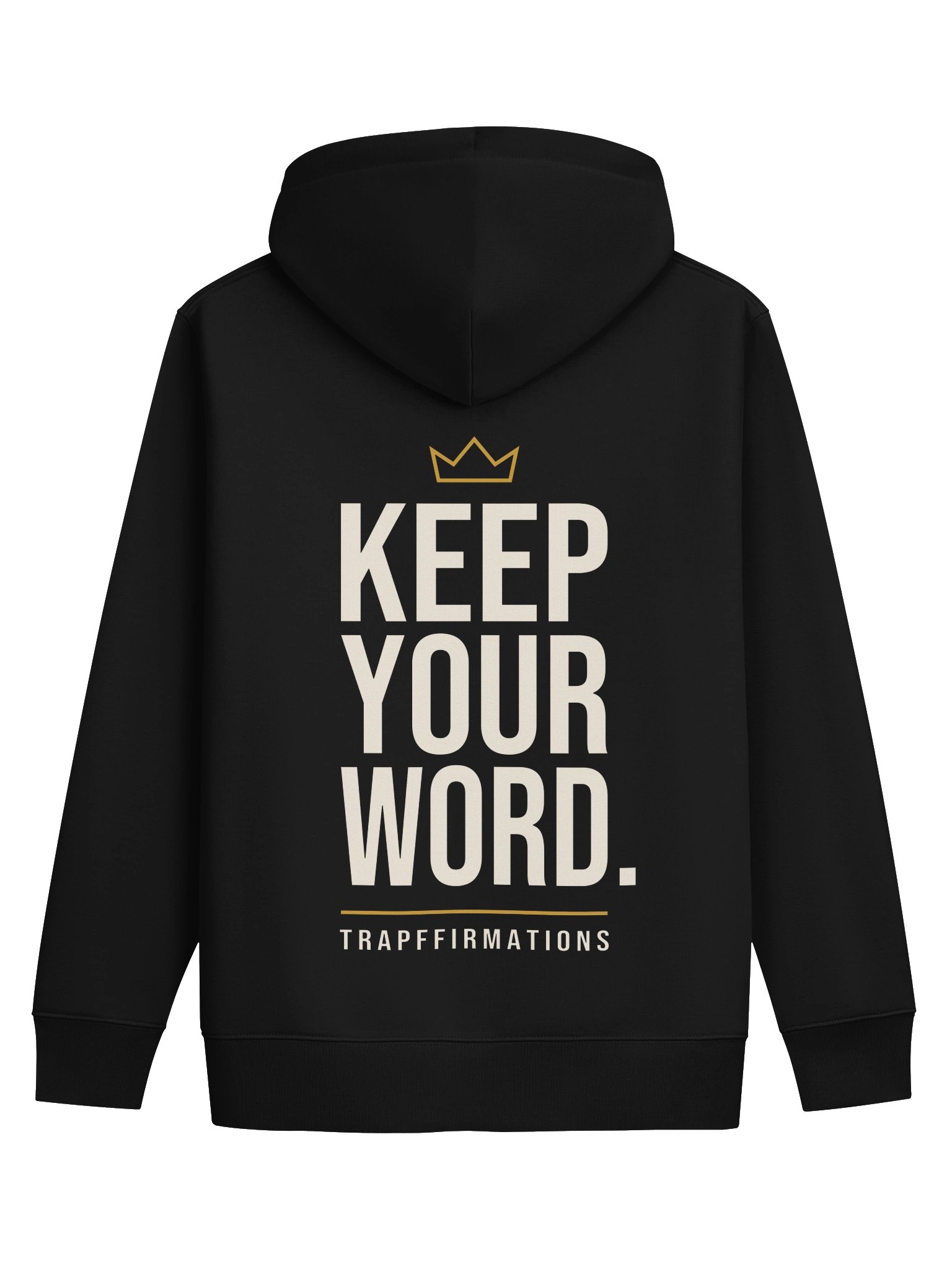 Keep Your Word. Hoodie — Black product image (2)