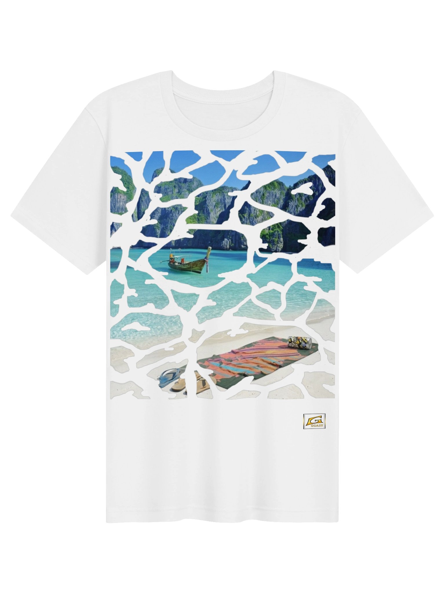 Tropical Beach Escape Tee product image (1)