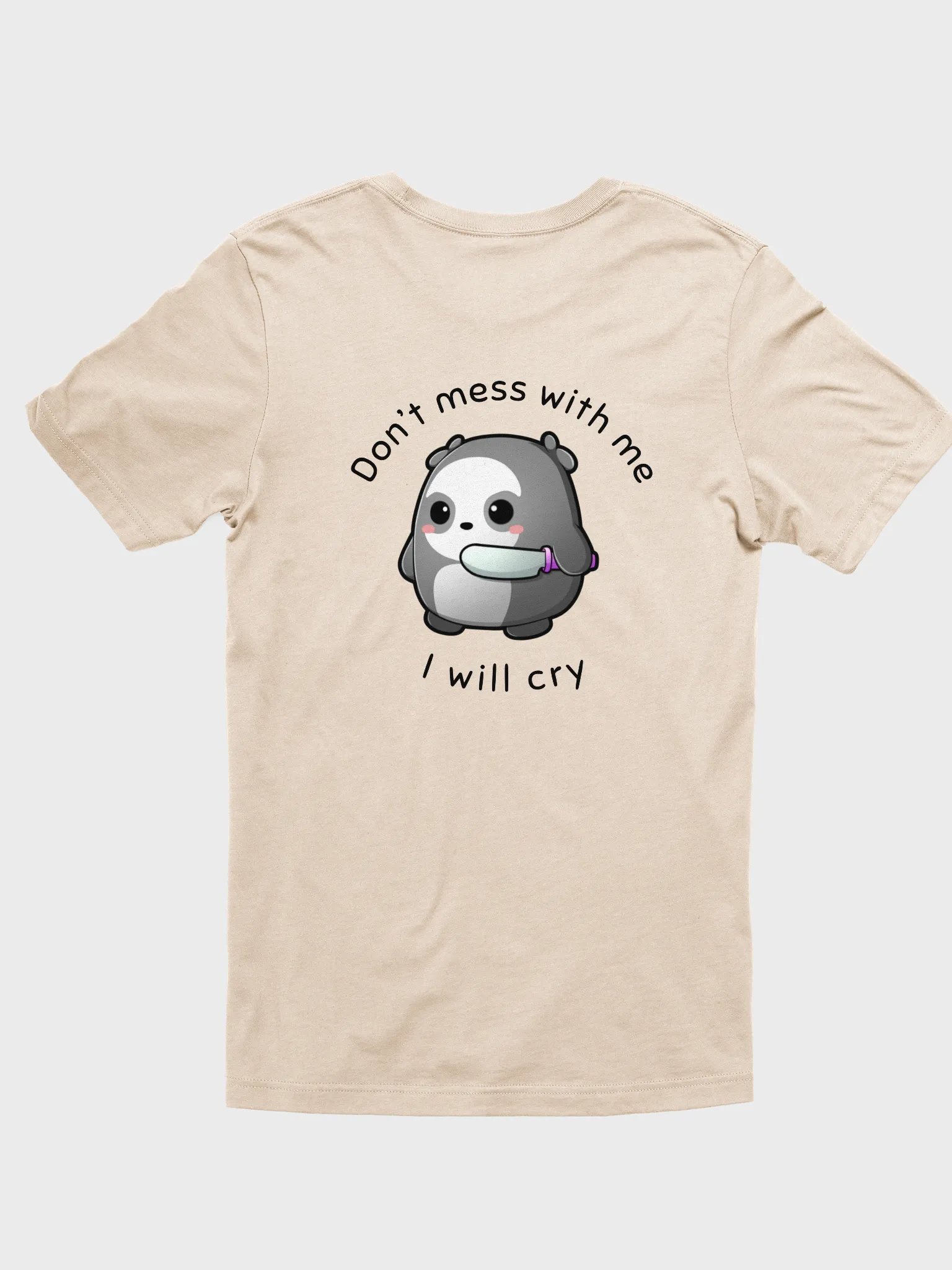 Don't Mess With Me Comfort Tee Lorge - Back product image (13)