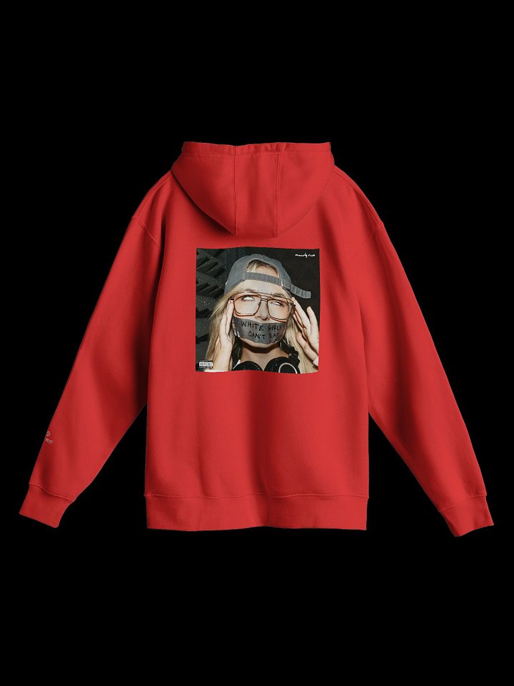White Girls Can't Rap Red Hoodie product image (2)