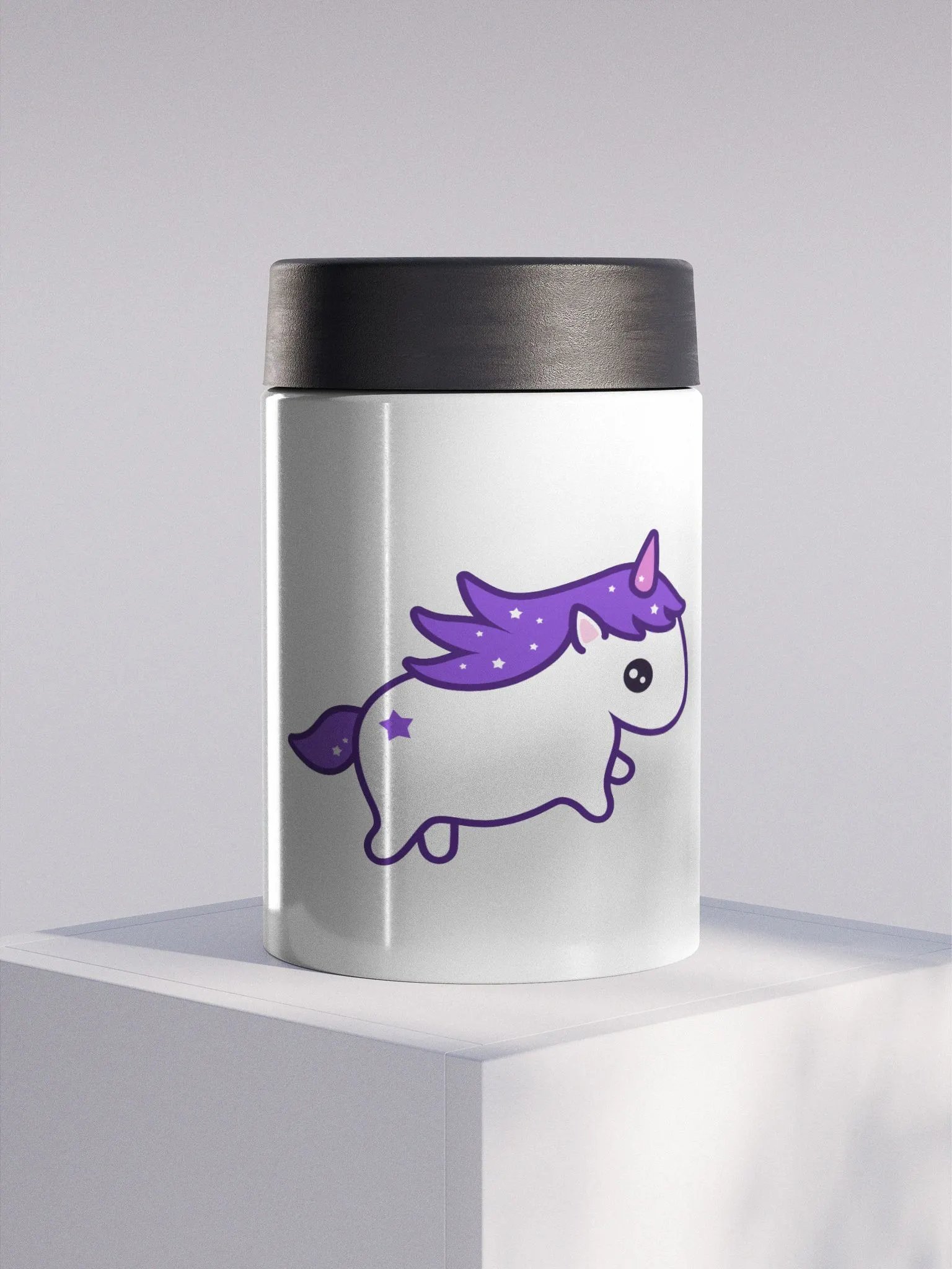 Uwu Unicorn Stainless Steel Koozie product image (2)