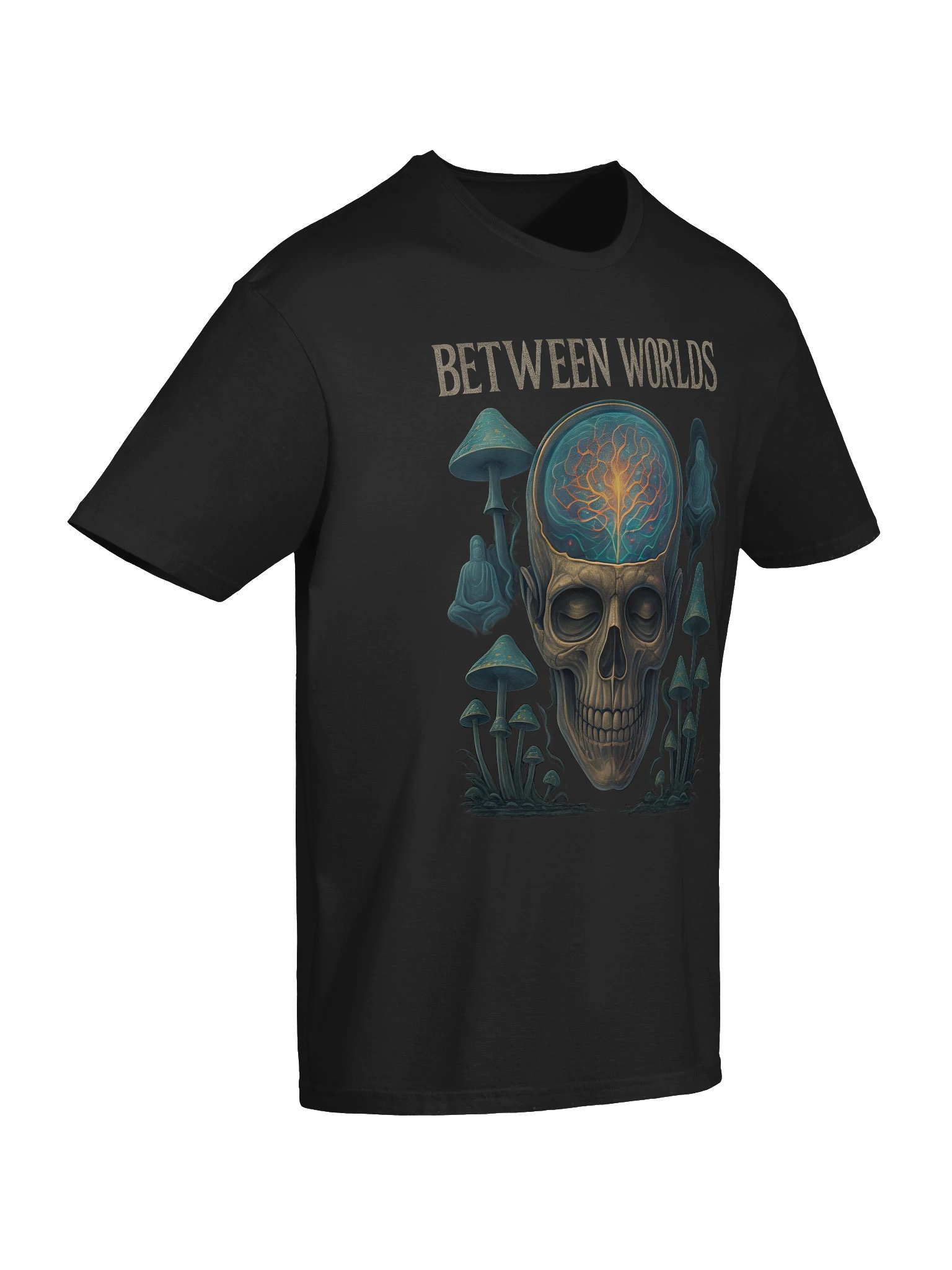Between Worlds Trippy Skull Tee product image (3)
