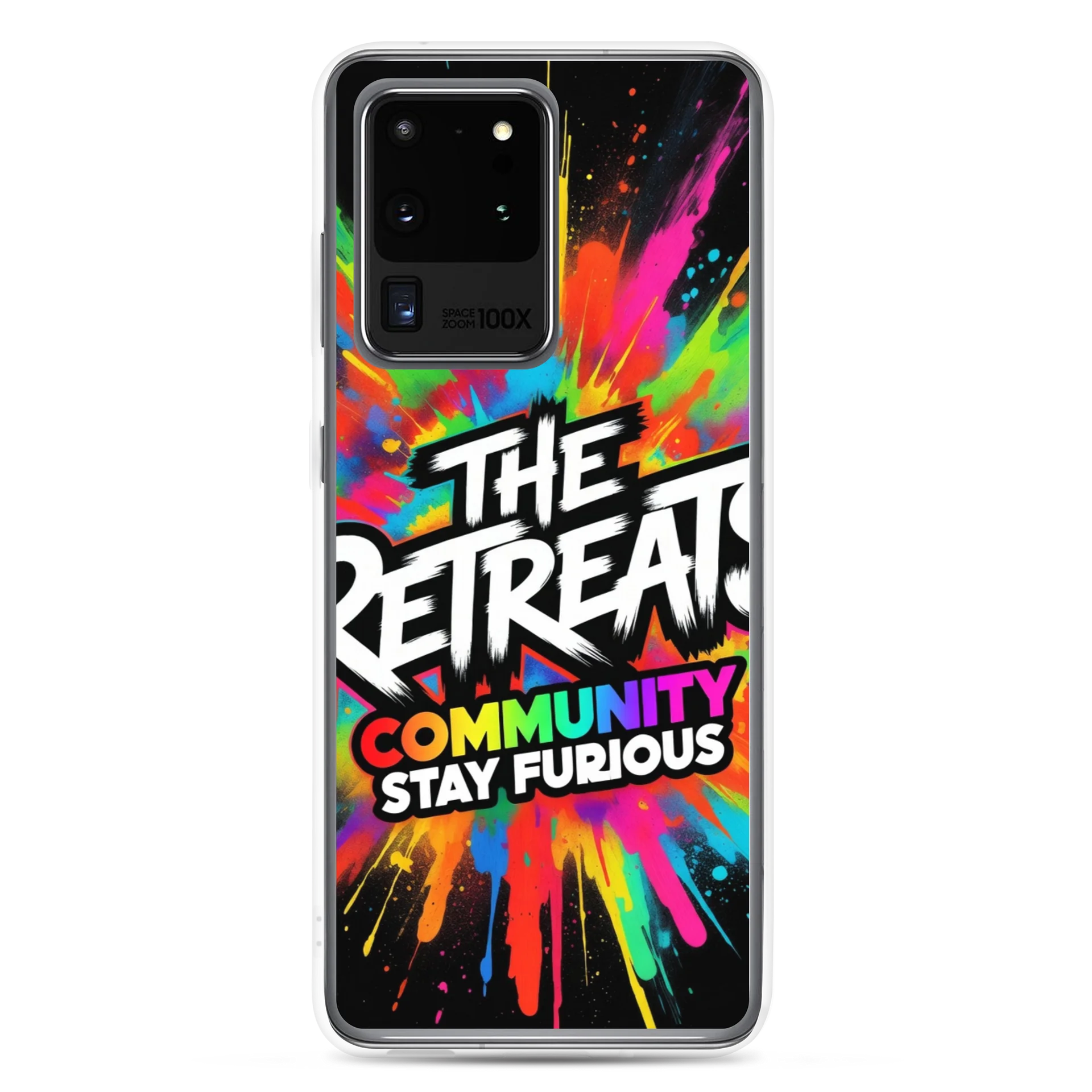 Retreats community Samsung® Clear Case product image (1)