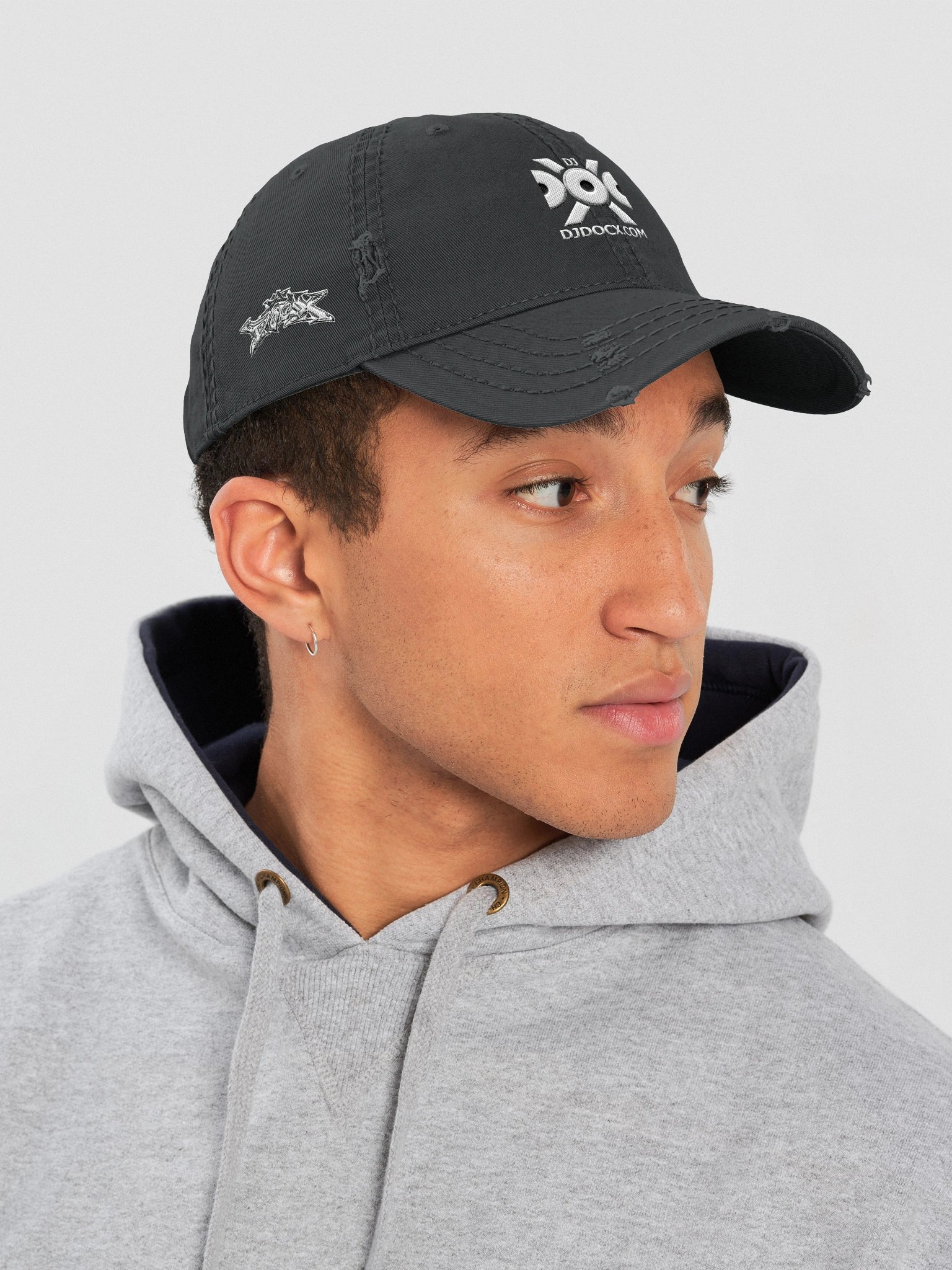 DJDocX Black And White Edition Hat product image (7)
