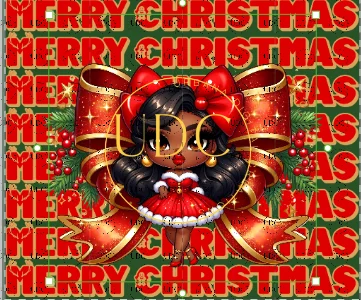 Merry Christmas Brown Holiday Doll Tumbler Wrap Design, Festive 20oz Sublimation PNG, Holiday Digital Download, Red Bow Christmas Tumbler product image (1)
