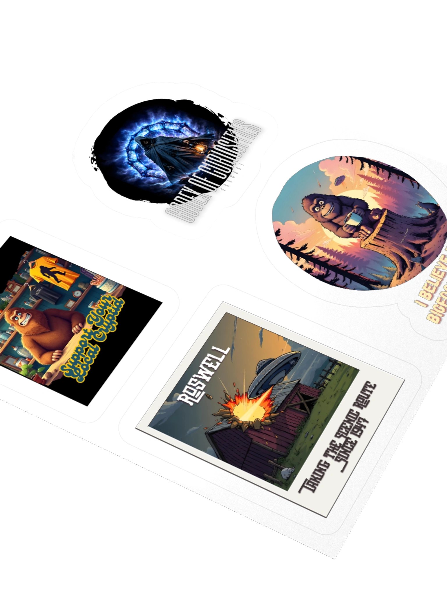 Mystical Cryptid Sticker Collection product image (8)