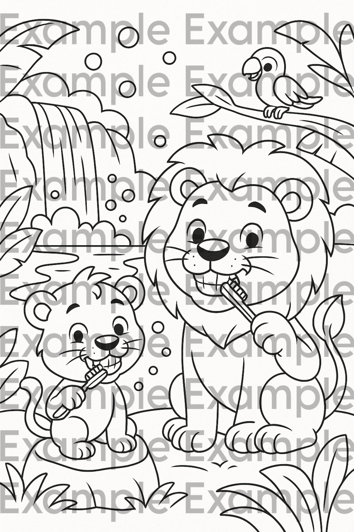 Once Upon a Smile Coloring Pages product image (6)