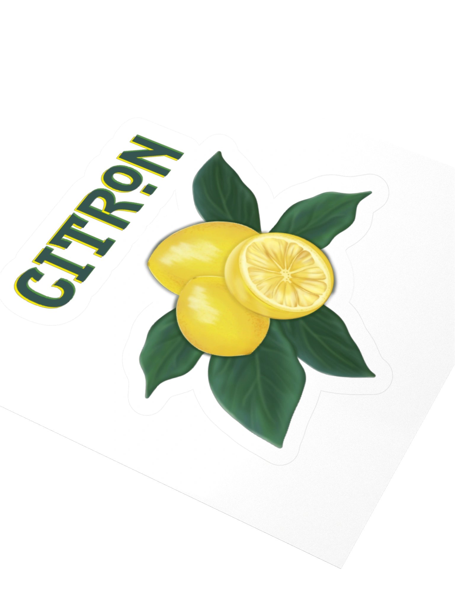 Citron – Kiss Cut Stickers product image (8)