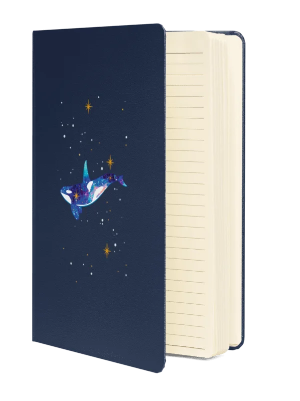 Galaxy Orca - Hardcover Notebook product image (2)
