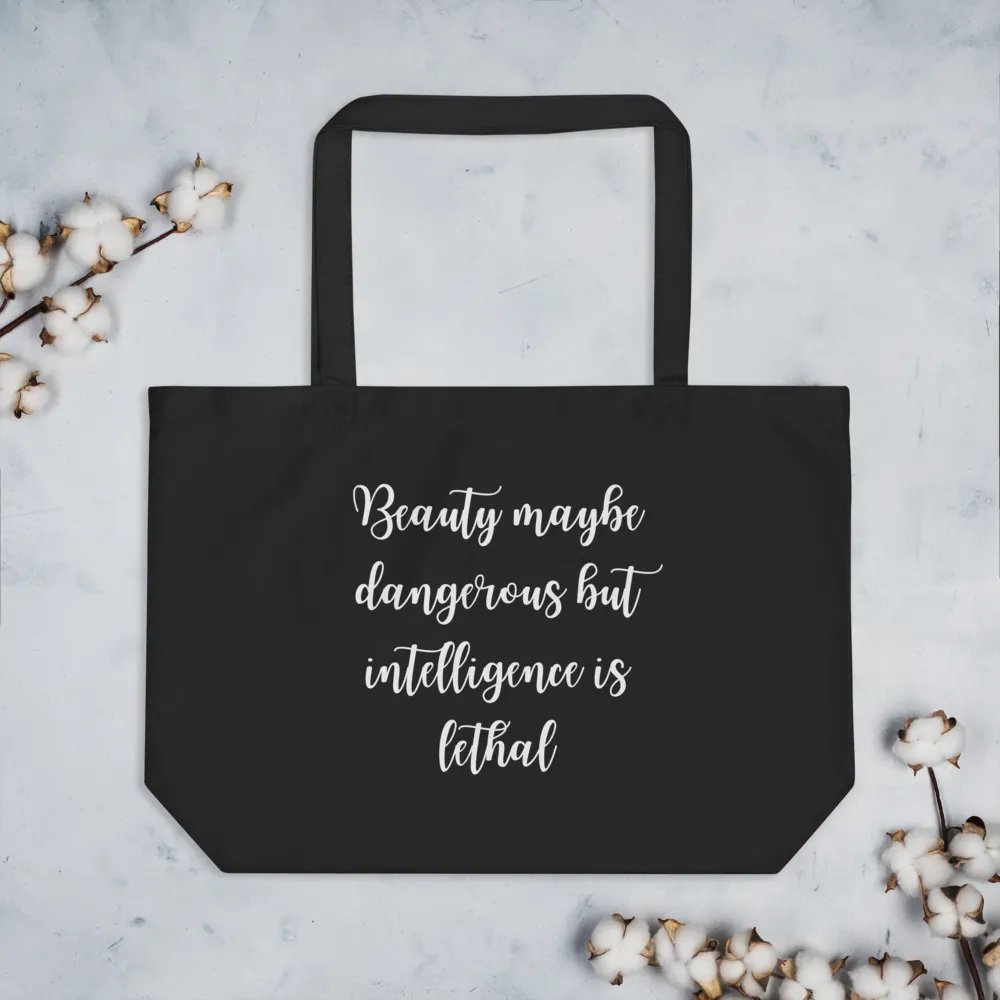 Beauty May Be Dangerous Tote Bag product image (4)