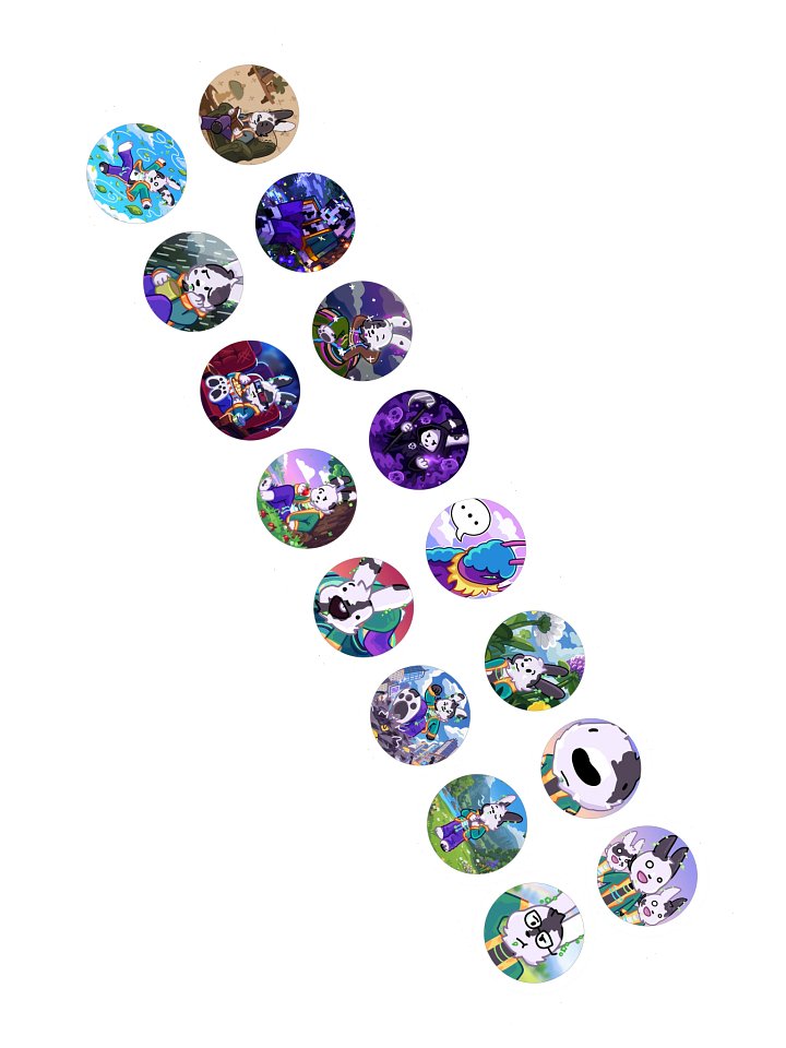 Such A Card Sticker Sheet product image (1)