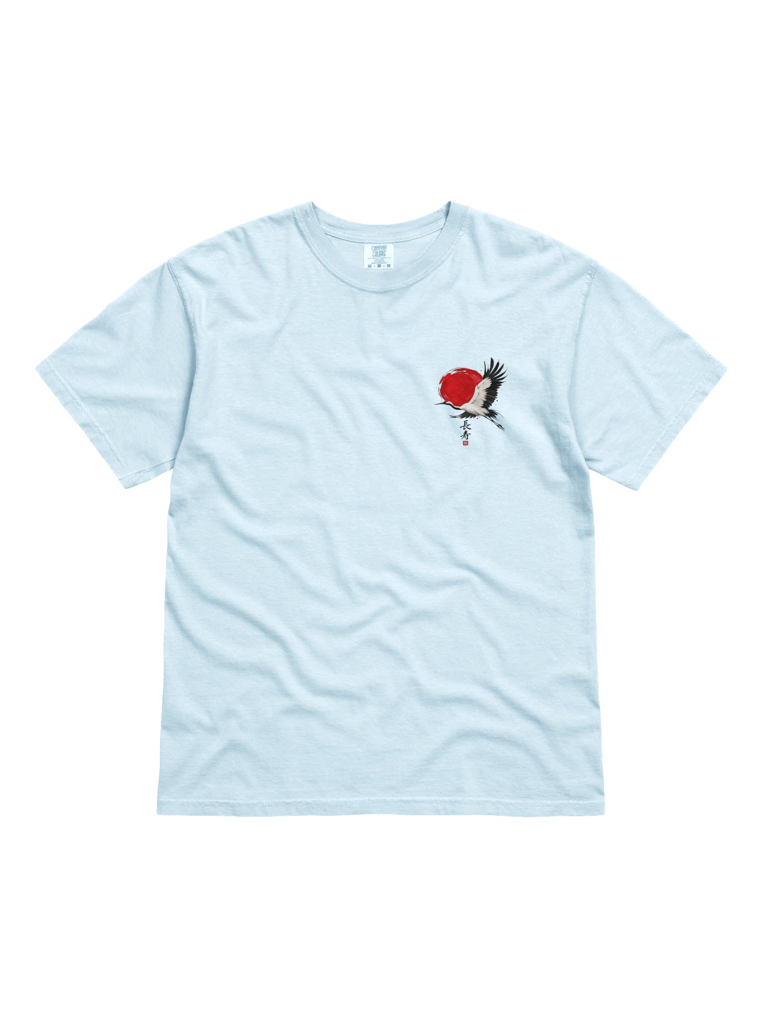 Japanese Crane & Cherry Blossom T-Shirt | Aesthetic Tee product image (12)