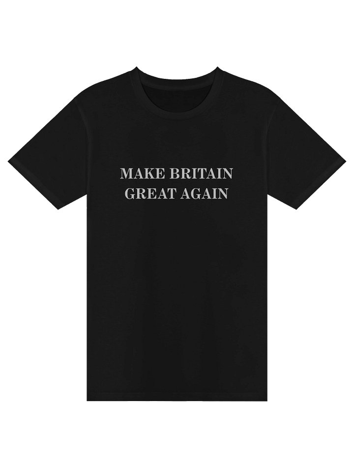 “Make Britain Christian Again” Classic Black Tee product image (1)