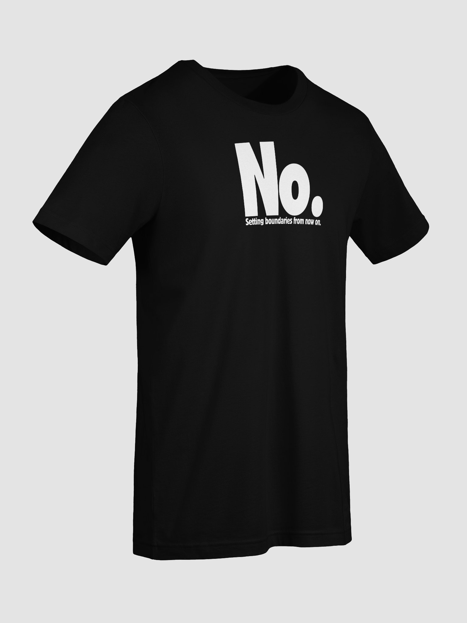 Setting Boundaries T-Shirt - White Text product image (9)