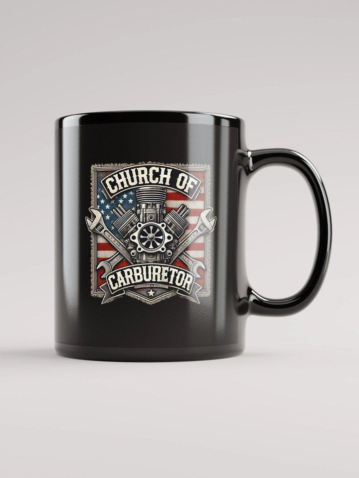 Church of the Carburetor – Mug of Horsepower Salvation product image (1)